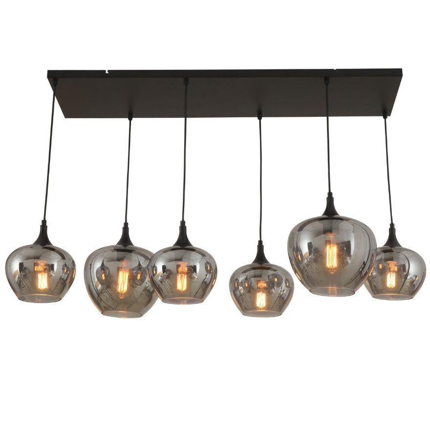 Edison 6 Light Pendant