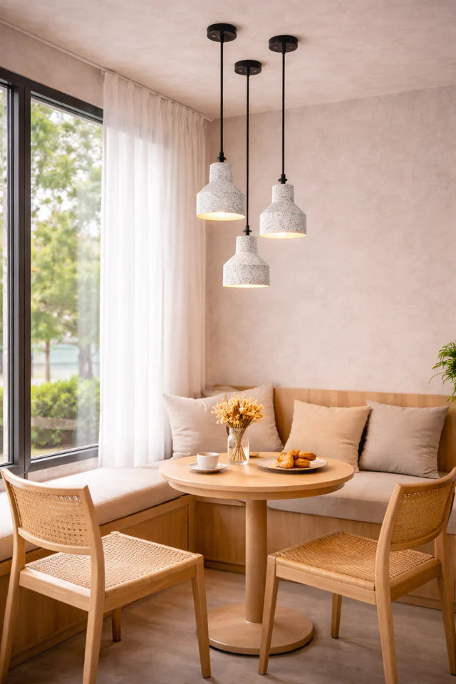 Terrazzo Style 12CM Concrete Pendant Light
