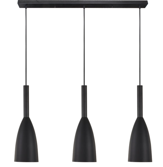 URBAN - Modern Feature Pendant - Urban 3 Light Black Pendant - V&M IMPORTS Australia