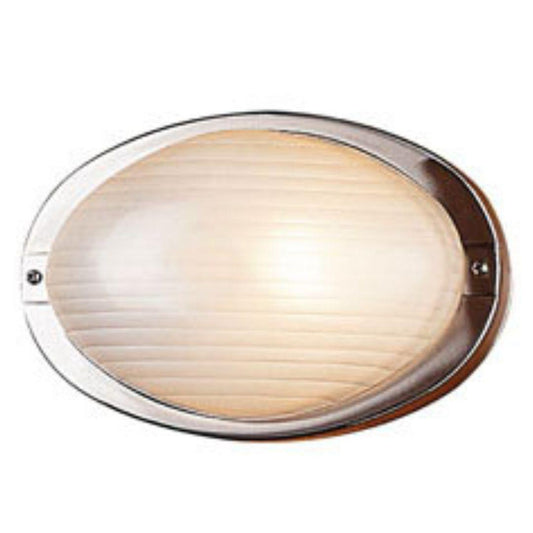 OVALE - Stainless Steel - Bunker - Small Wall Light - V&M IMPORTS Australia