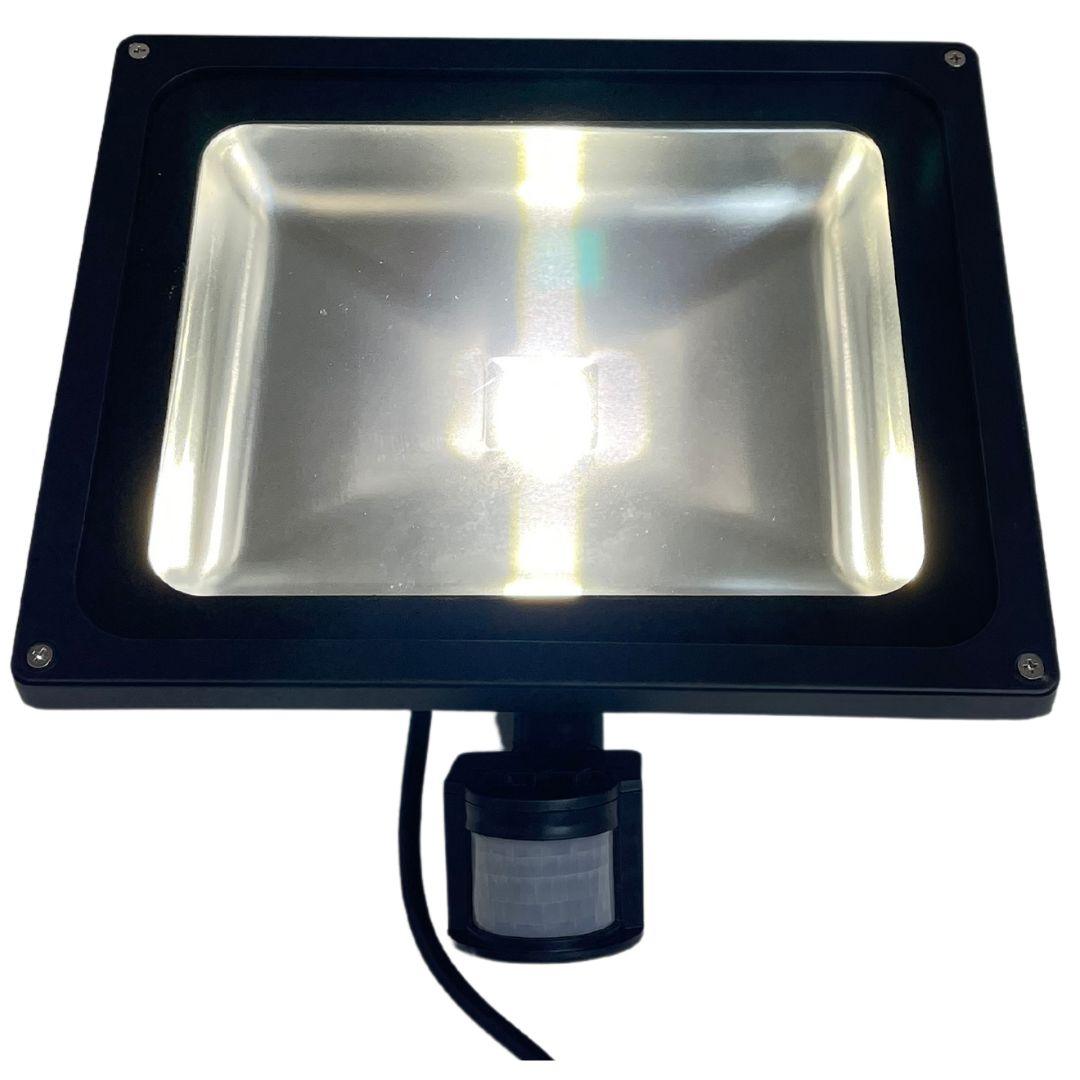 LED 50watt Exterior Flood Spotlight 6500K with Sensor - V&M IMPORTS Australia