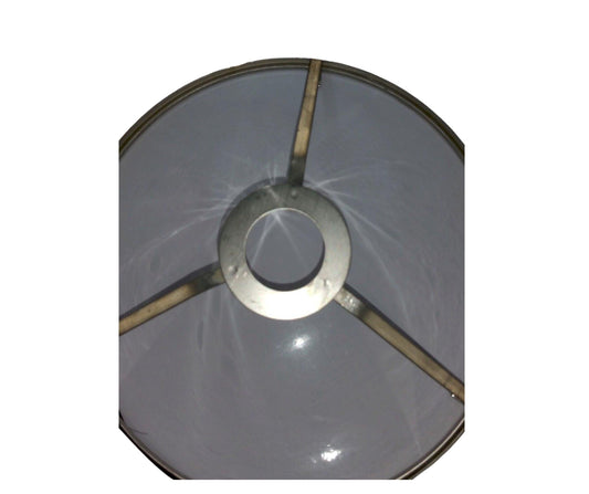 Rose Patterned Laser Cut Chrome Lamp Shade - CLEARANCE - V&M IMPORTS Australia
