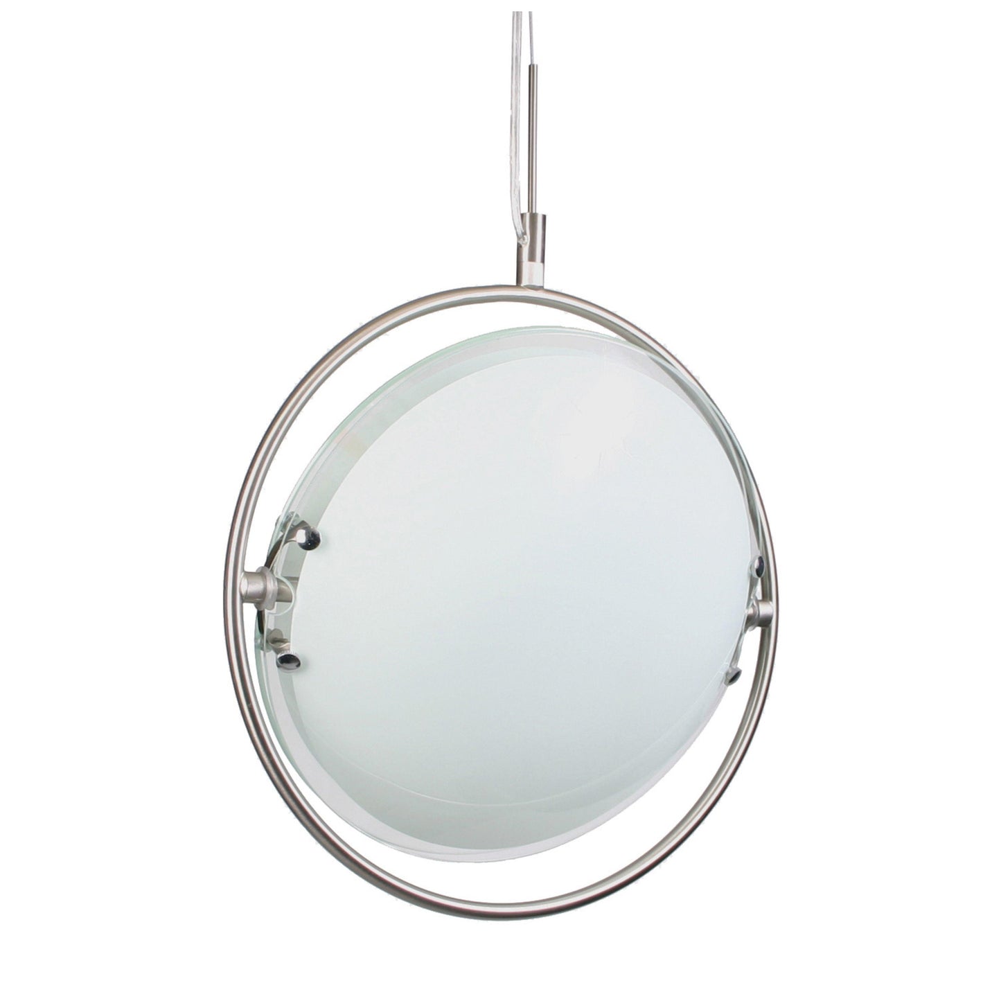 Solar 55cm 2 Light Round Glass Adjustable Pendant - V&M IMPORTS Australia