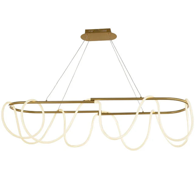 Long LUX Rope Light Pendant
