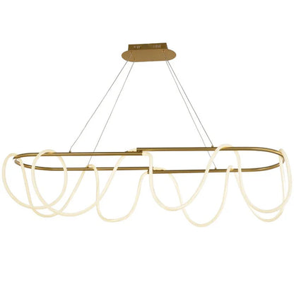 Long LUX Rope Light Pendant