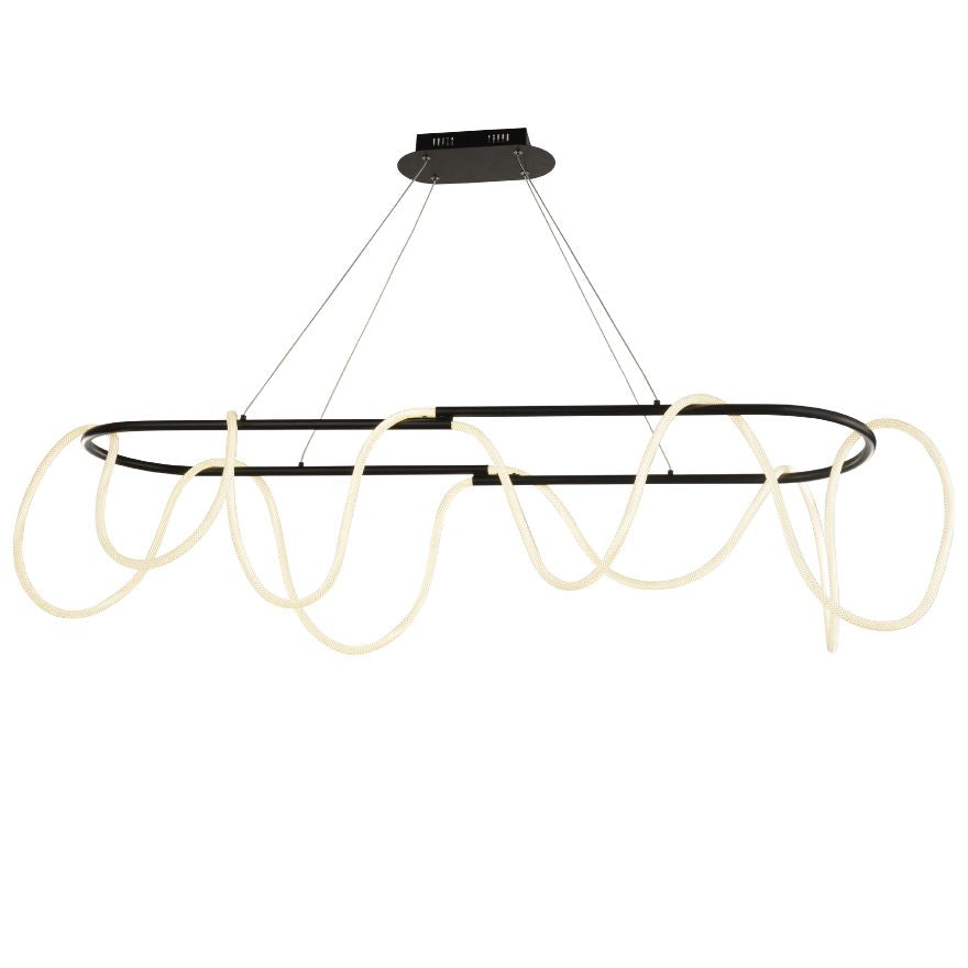 Long LUX Rope Light Pendant