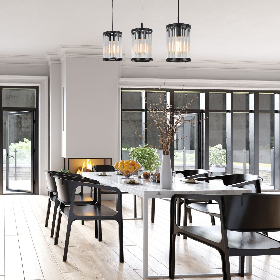 Black Pendant dining
