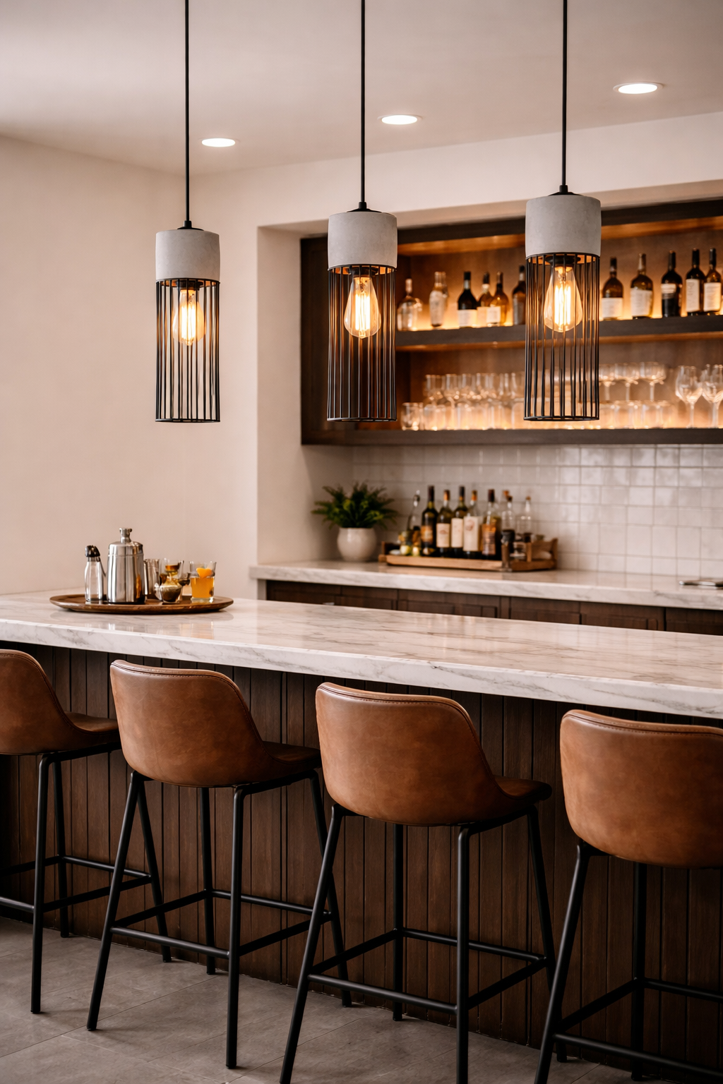 TREVISO - Concrete Wire Pendant