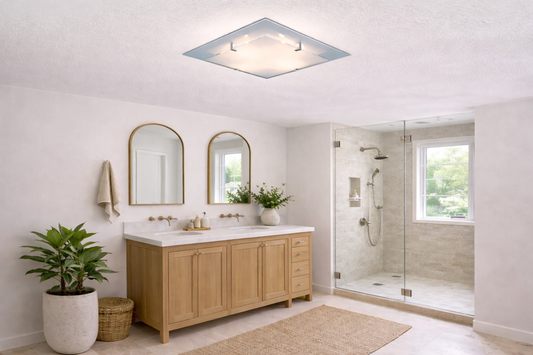 VEDRO - FROSTED - LED Oyster Light