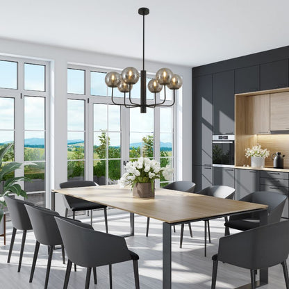 Hampton 6 light Pendant