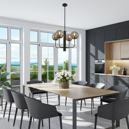 Hampton 4 light Pendant