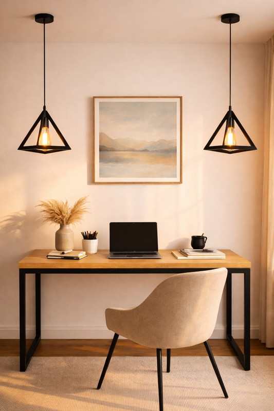 EQUATOR - Vintage Triangle Pendant - EQUATOR - 1 Light Pendant