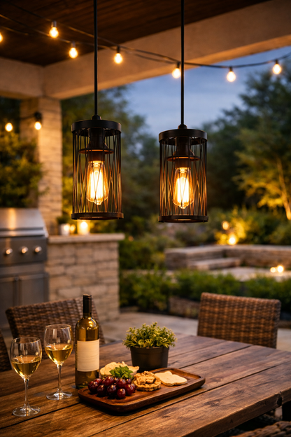 Judy 1 Light Long Pendant
