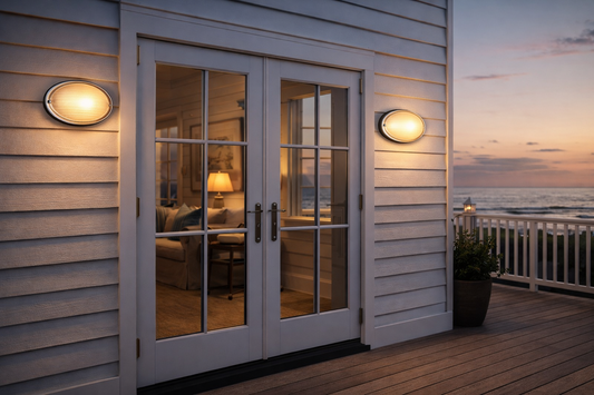 OVALE - Stainless Steel - Bunker - Small Wall Light