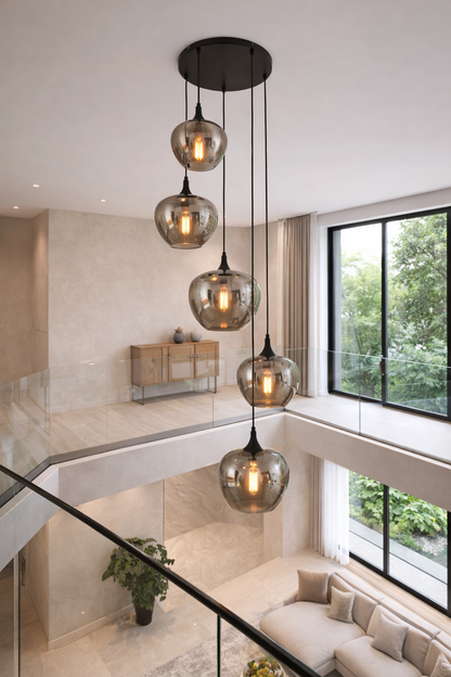 Edison 5 Light Pendant