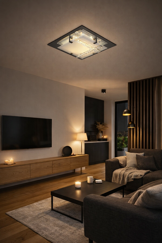 CROCE - Crystal - LED - Oyster Light