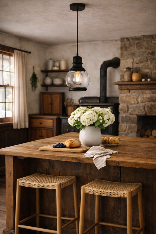 CARDHO - 1 Light Glass Pendant - Replica Jeremy Pyles