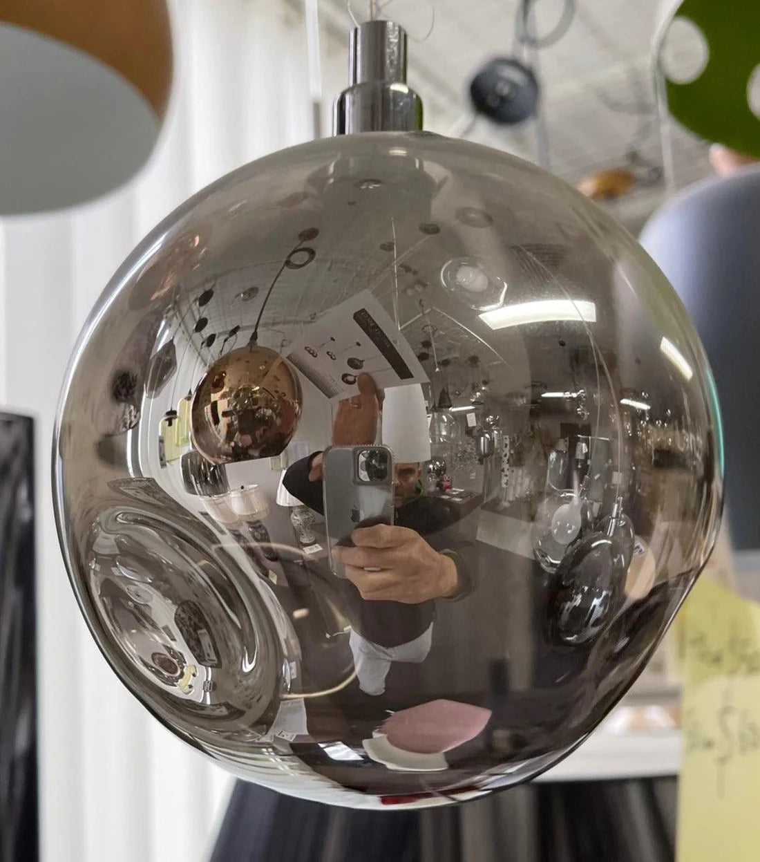 Grey Pendant Light