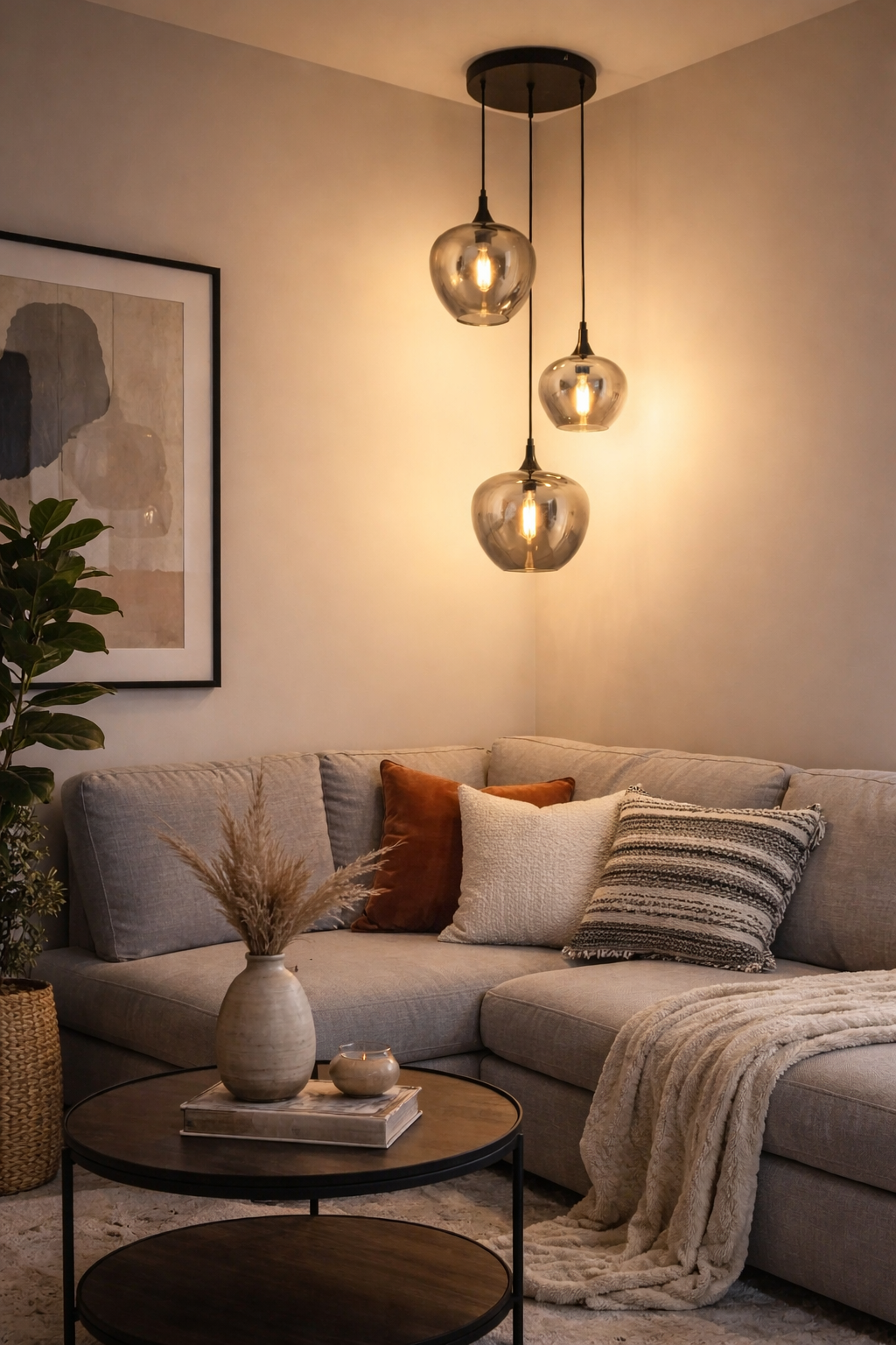 Edison 3 Light Pendant