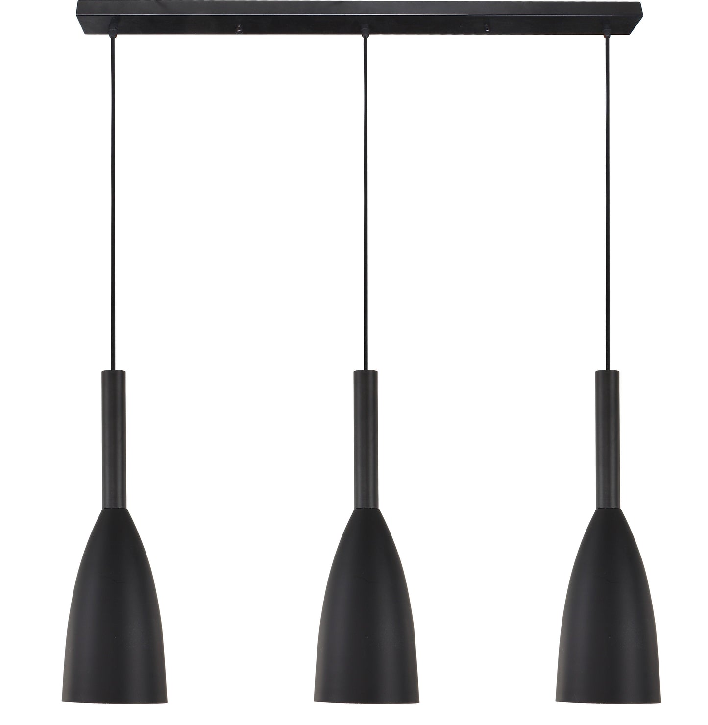 URBAN - Modern Feature Pendant - Urban 3 Light Black Pendant - V&M IMPORTS Australia