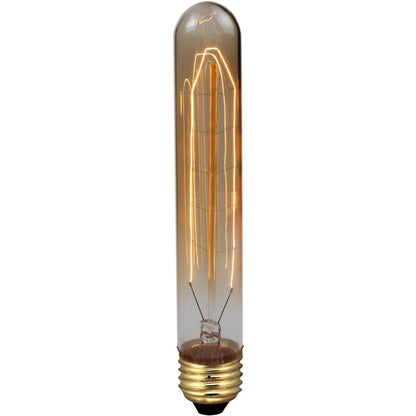 Carbon Filament Globes - Medium Tube 185mm - 25 watts - Edison Screw - (E27) - V&M IMPORTS Australia
