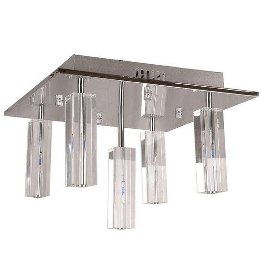 CUBO 5 Light Crystal Flush Pendant - V&M IMPORTS Australia