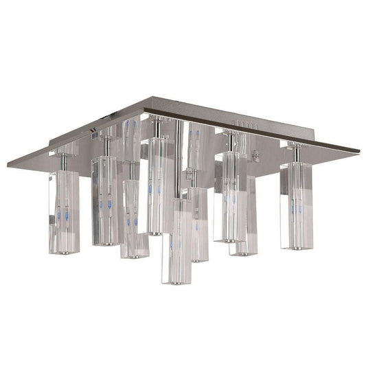 CUBO 9 Light Crystal Flush Pendant - V&M IMPORTS Australia