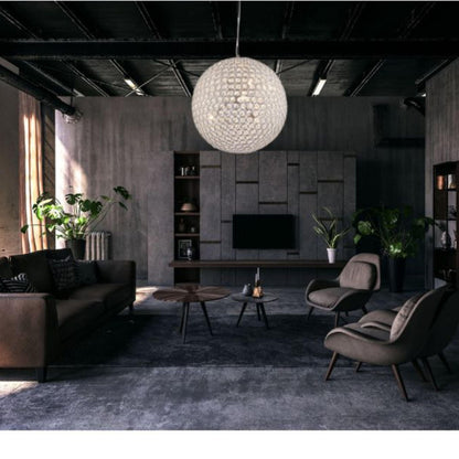Krystal 40cm Crystal Ball Chandelier - V&M IMPORTS Australia