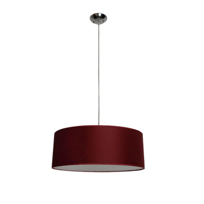 Marco 50cm Burgundy 2 Light Drum Pendant Light - V&M IMPORTS Australia