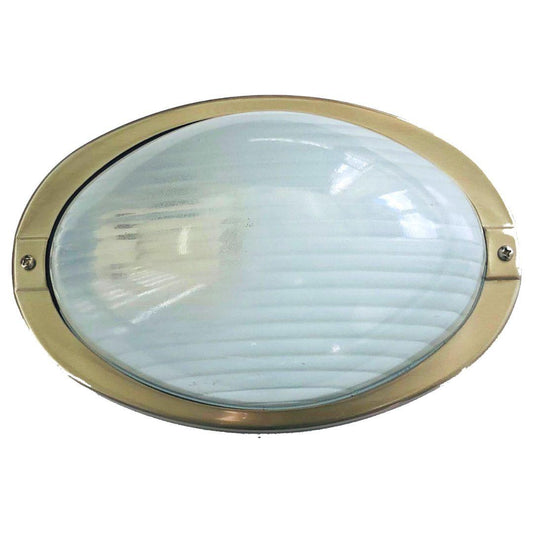 OVALE - Stainless Steel - Bunker - Small Wall Light - V&M IMPORTS Australia