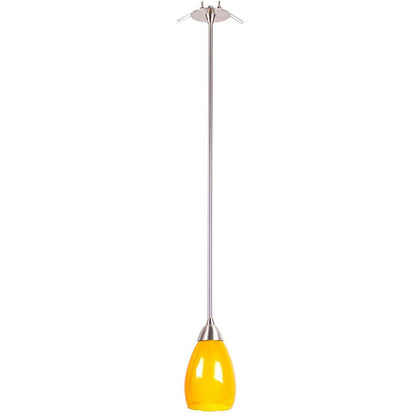NIKI - Twin Glass - One Light Pendant - Amber/Orange - V&M IMPORTS Australia