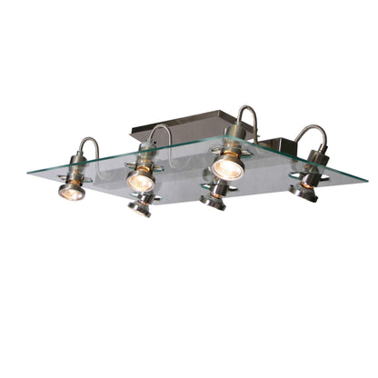 ALEX 6 Light Halogen Glass Ceiling Light Pendant - V&M IMPORTS Australia
