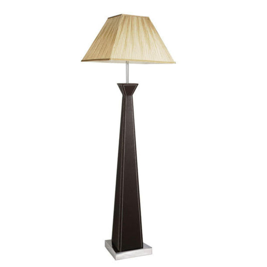 Archer Faux Leather Floor Lamp - V&M IMPORTS Australia