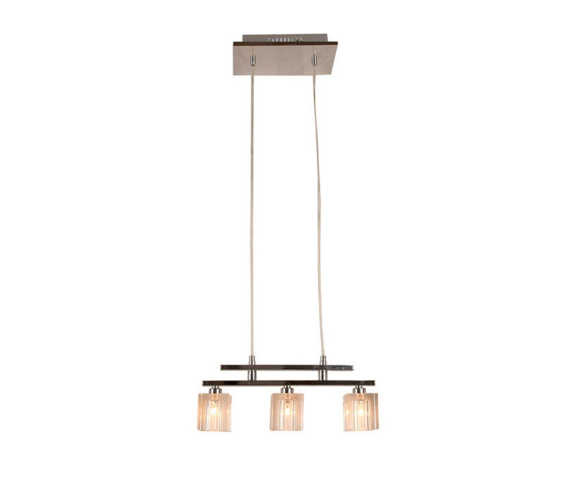 Cubo 3 Light Hard Polished Lead Crystal Pendant - V&M IMPORTS Australia