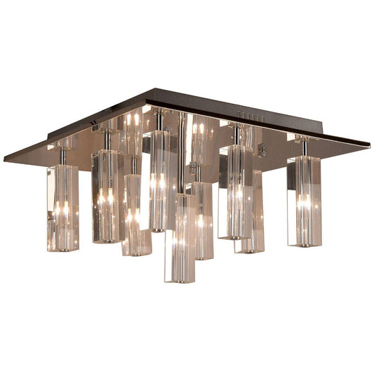 CUBO 9 Light Crystal Flush Pendant - V&M IMPORTS Australia
