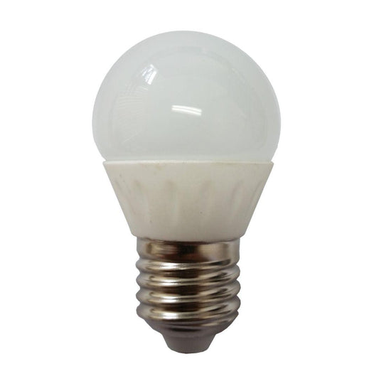 LED Globe 4Watt E27 Fancy Round Frosted Warm White 4000K - V&M IMPORTS Australia