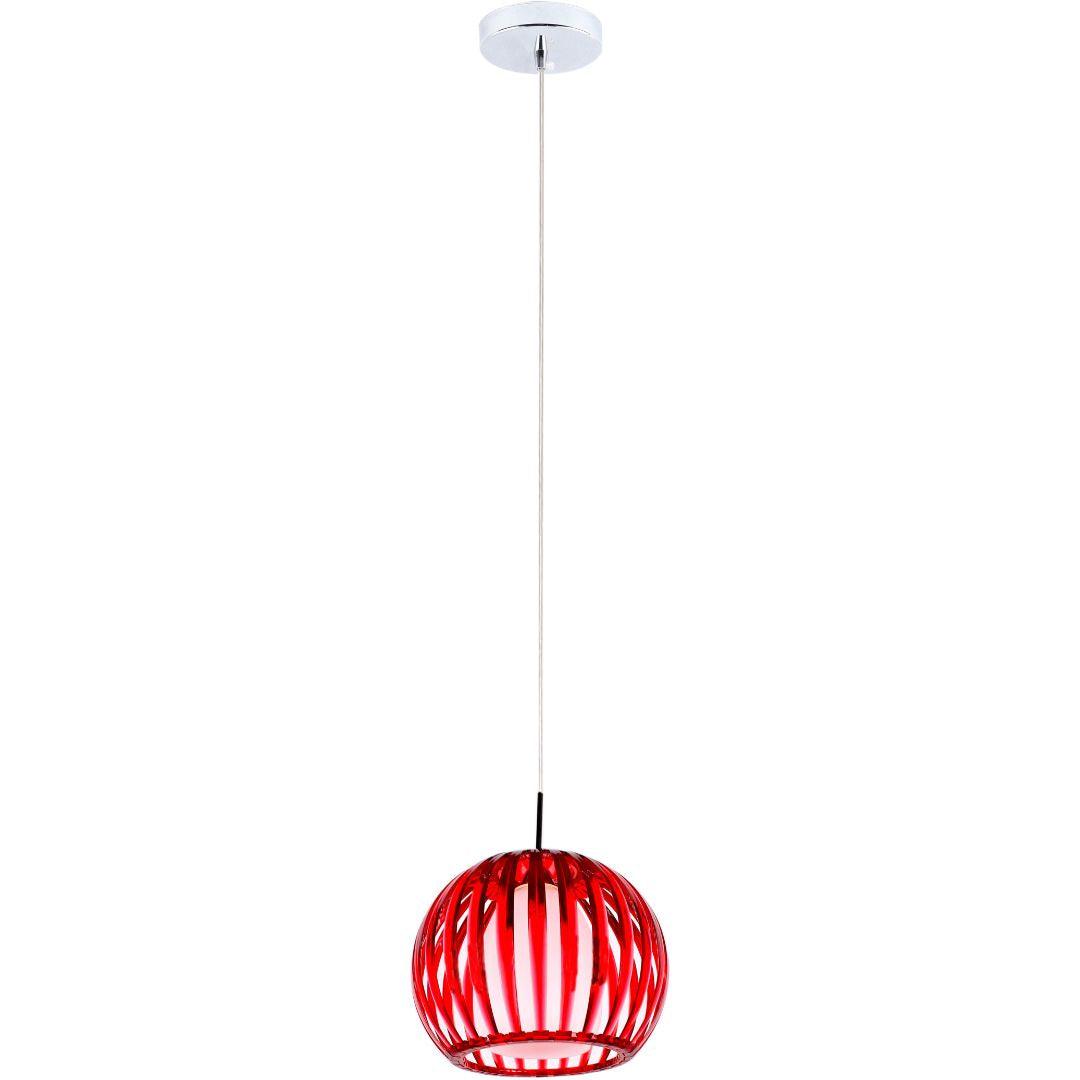 LUPO - RED - Acrylic / Glass Pendant - V&M IMPORTS Australia