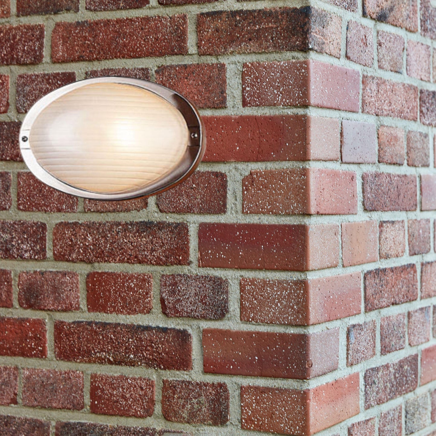 OVALE - Stainless Steel - Bunker - Large Wall Light - V&M IMPORTS Australia