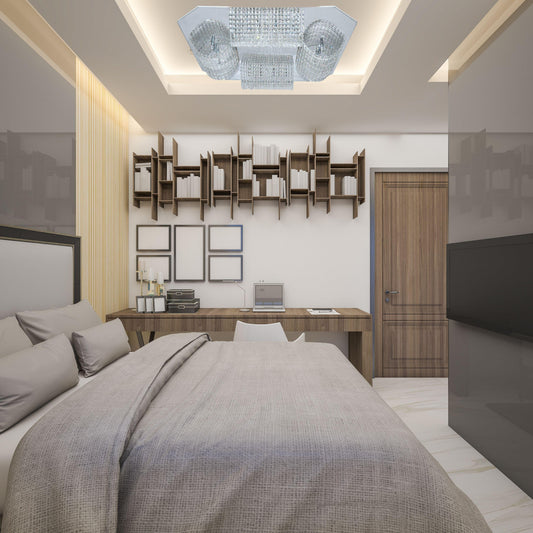 Tunnel 60cm Crystal Flush Chandelier - V&M IMPORTS Australia